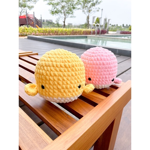 Whale Plushies | Boneka Rajut Whale