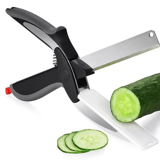 

PROMO NATAL CLEVER CUTTER / PISAU GUNTING / GUNTING DAPUR / PEMOTONG SAYUR KODE 1234