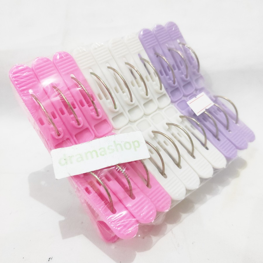 Jepit Jepitan Jemuran plastik laundry clip good quality dramashop