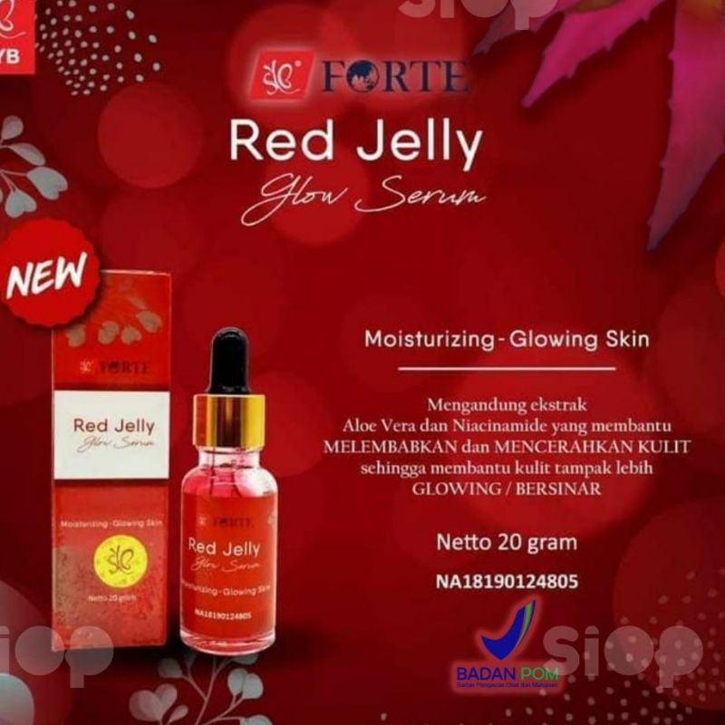 SERUM RED JELLY SBY FORTE GLOWING