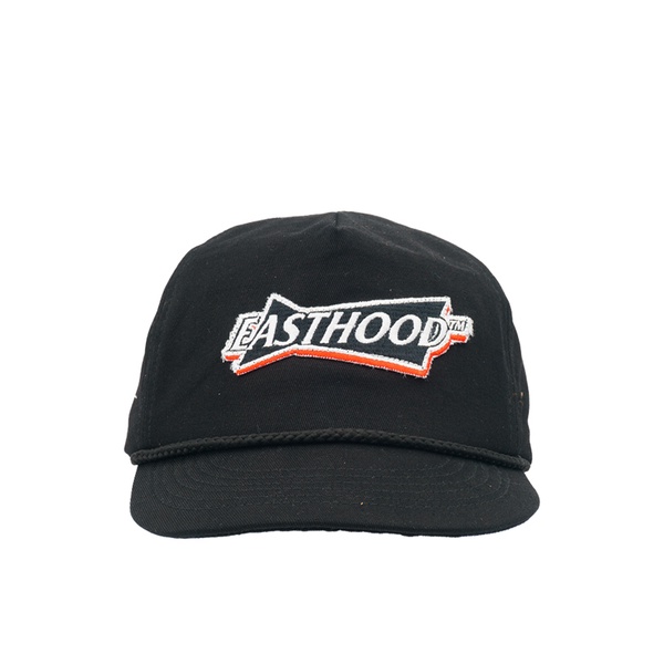 EASTHOOD BUDD BLACK STRAPBACK CAP