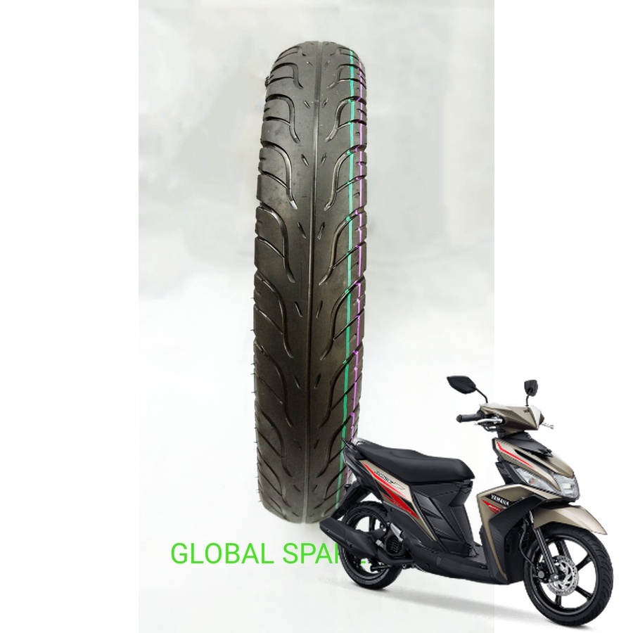 BAN MIO Z  DEPAN UKURAN 80/90 RING 14 NON TUBLES FEDERAL FT 235 TERJAMIN