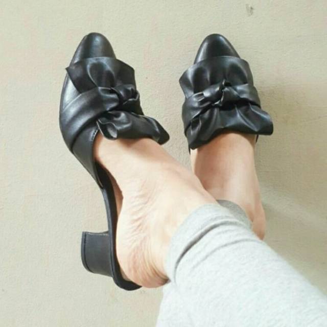 High Heels Hak Tahu BP PITA Hitam