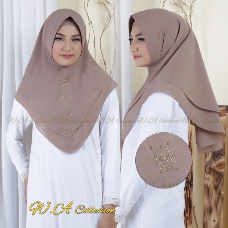 W.A | Khimar MINI PAYET ceruty babydoll