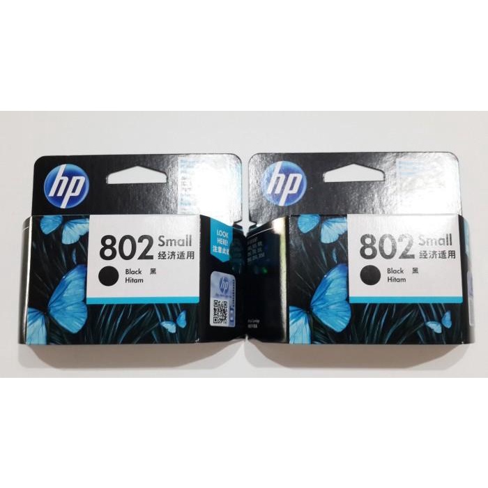 Hp Original Ink Cartridge 802 Black