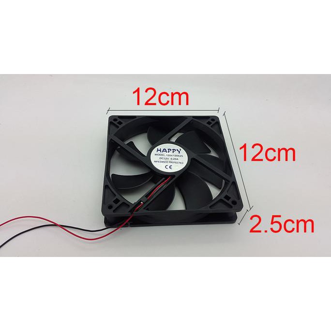KIPAS DC 12V 12 X 12 cm / Fan DC