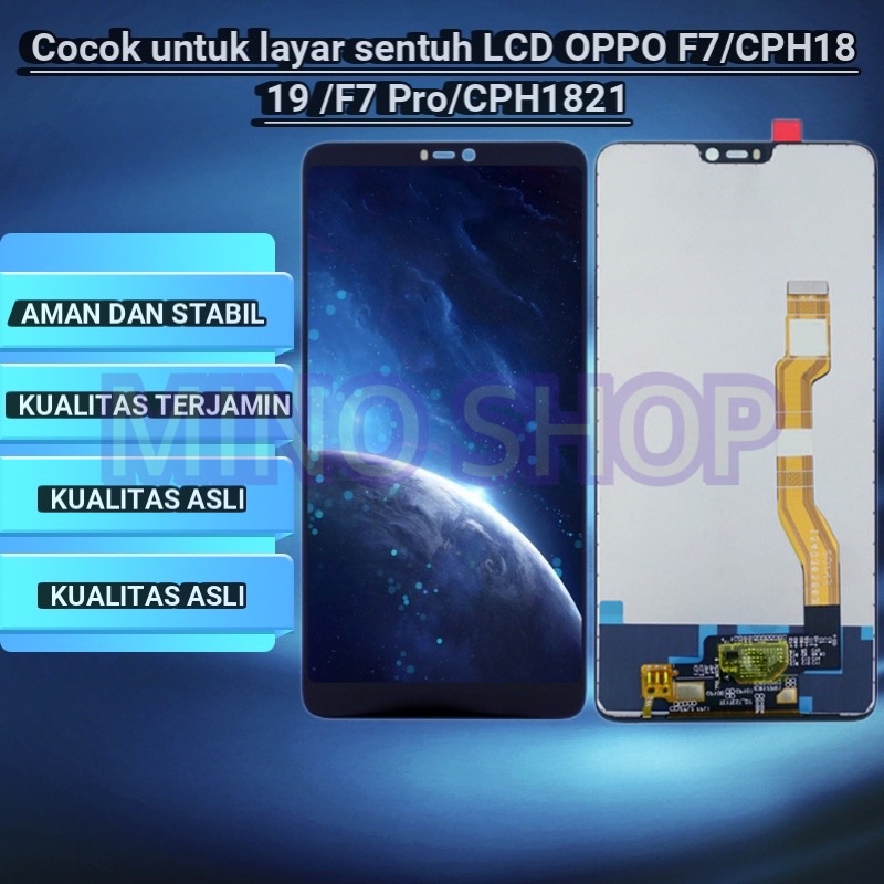 LCD OPPO F7 CPH1819 - F7 PRO CPH1821 FULLSET TOUCHSCREEN