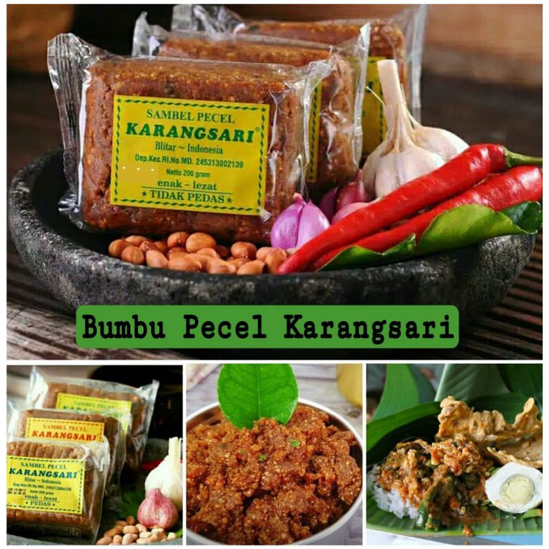 

Sambel / Bumbu Pecel Karangsari 200 Gr