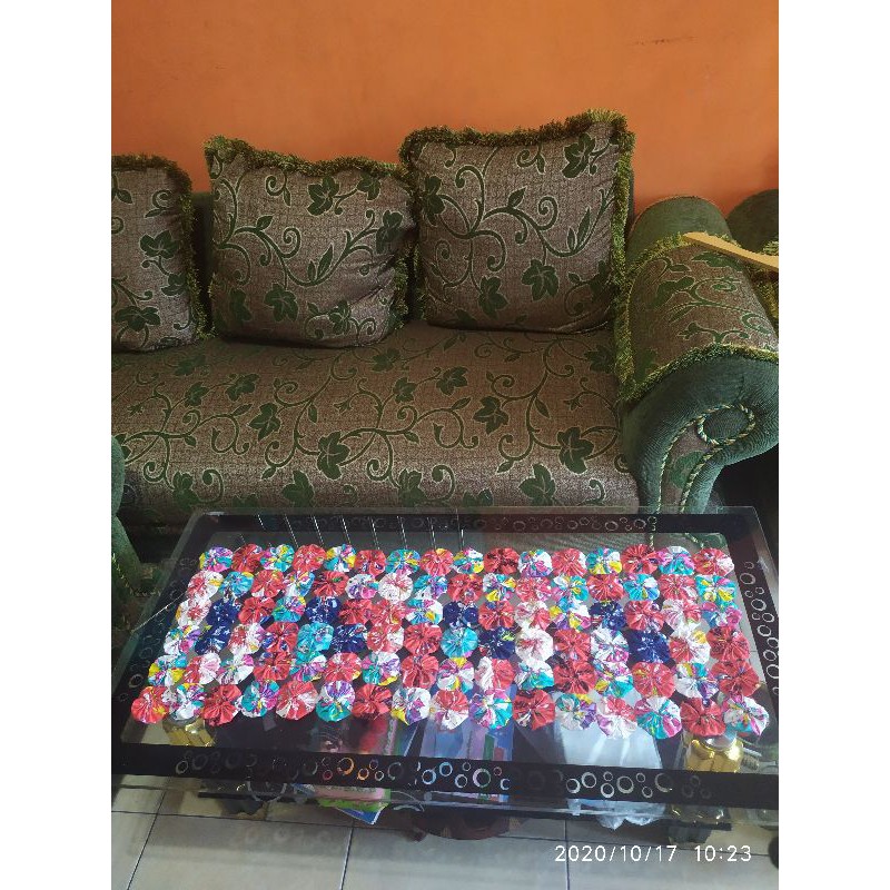 taplak meja kain perca