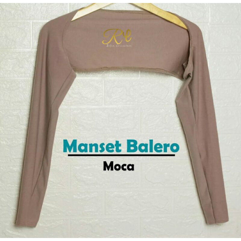 MANSET TANGAN COTRAY/MANSET SAMBUNG BOLERO-Mocca