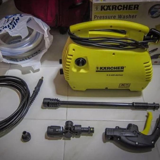 NEW KARCHER K 2.420 AIR CON JET CLEANER ALAT PEMBERSIH AC MESIN STEAM Ready