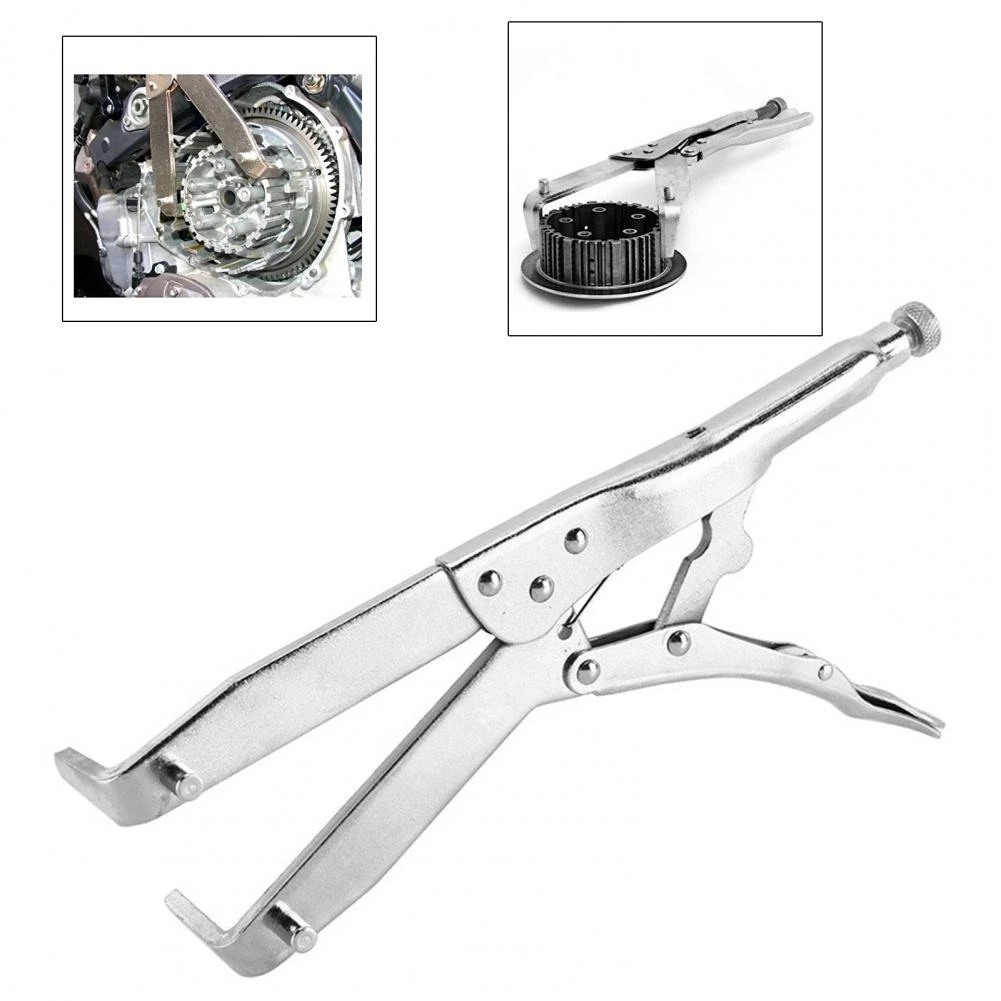 [1Pcs Motorcycle Motorbike Aluminum Flywheel Holder Clutch][Pliers Fixing Repair Tool Durable]