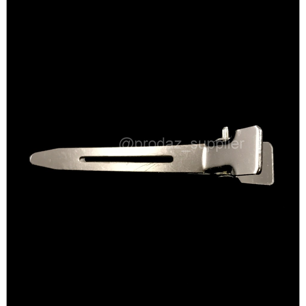 Jepit Bebek Stainless Penjepit Rambut Stainles Stenlis Salon ukuran Kecil isi 30 pcs