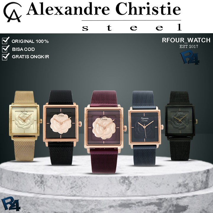 ALEXANDER CHRISTIE WANITA ORIGINAL JAM TANGAN ALEXANDRE CHRISTIE WANITA JAM ALEXANDER CRISTIE 2848