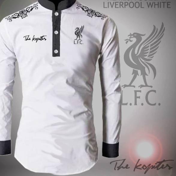 [SKU : RCPGB] KEMEJA KOKO COLLAR LENGAN PANJANG LIVERPOOL