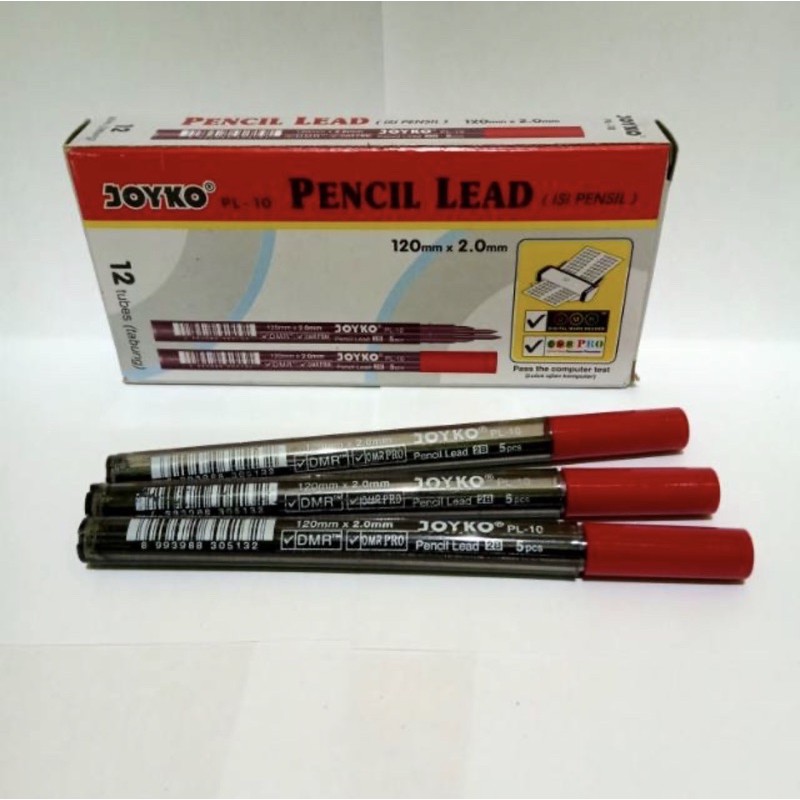 

( 1 tube ) Isi Pensil Mekanik / Pencil Lead Joyko PL-10 PL 10 2.0mm