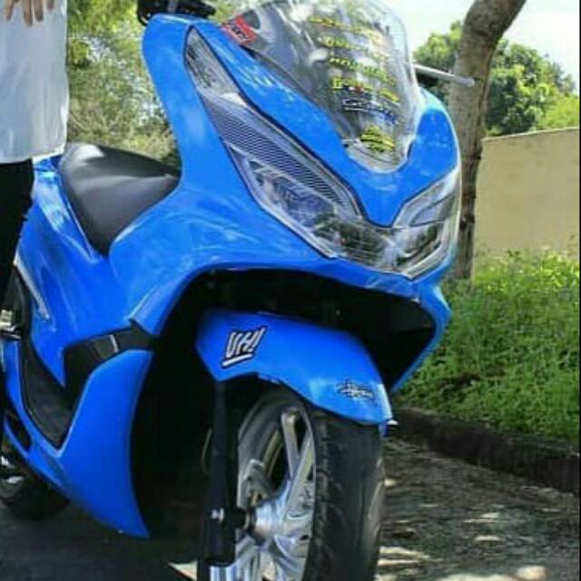 DECAL PCX POLOS FULL BLOCK STICKER VARIASI