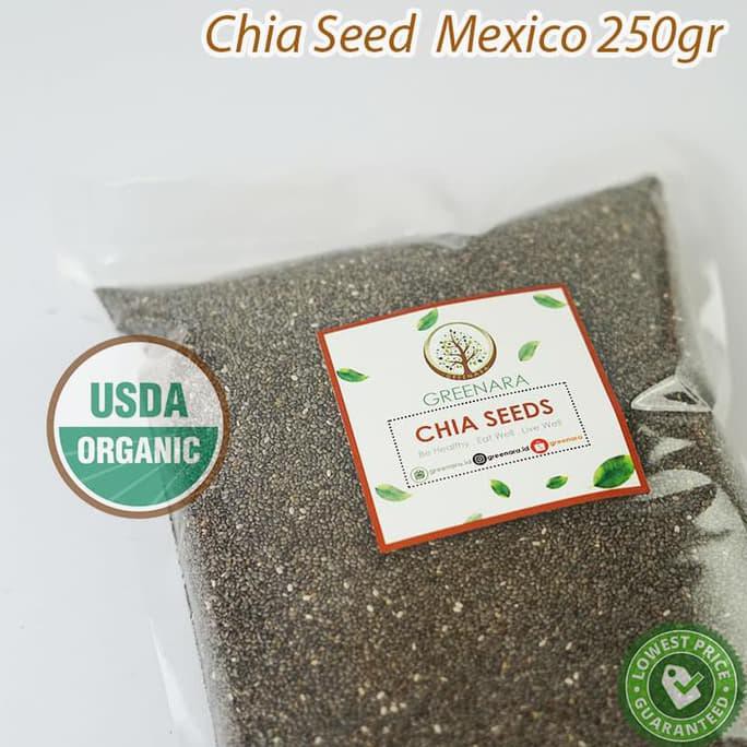 

Super Sale Chia Seed Mexico Organic 250Gr Ready Stock