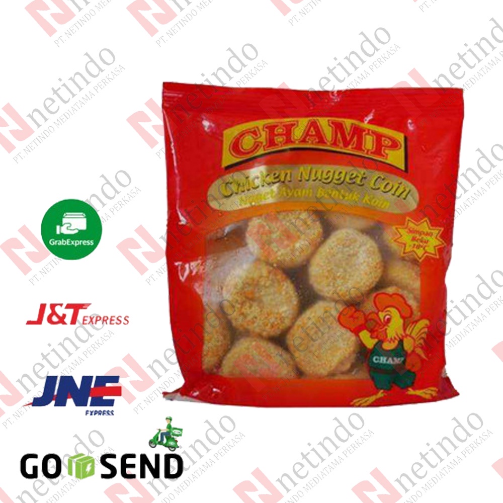 

Champ Chicken/Ayam Nuget/Naget Coin 200gr-500gr