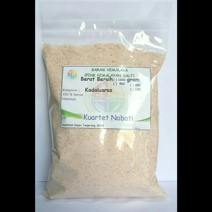 

pink garam himalaya / himalayan salt 1 kg 1000 gram 1000gr