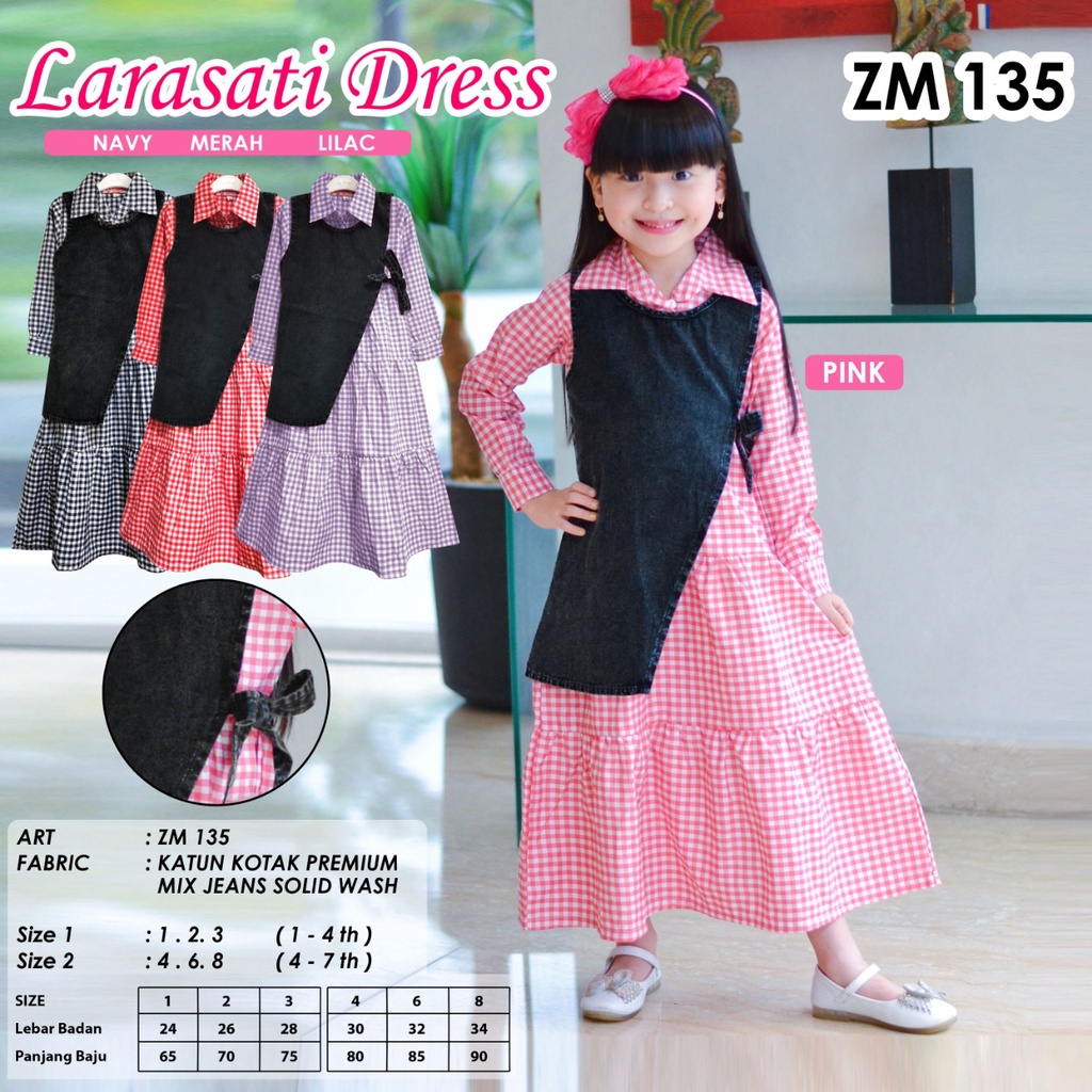 ( 1 - 7 TAHUN ) BAJU DRESS PANJANG ROMPI JEANS / DRESS FASHION ANAK PEREMPUAN BALITA/ GAMIS ANAK BAL