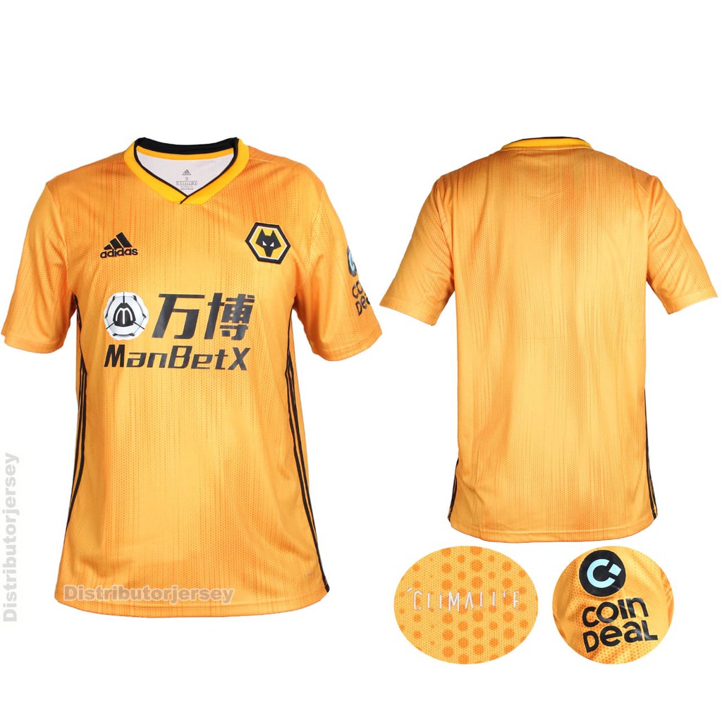 Jersey Grade Ori Wolverhampton Home 2019/2020 Official