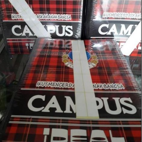 

BUKU TULIS CAMPUS IDEAL 50 LBR ( PAK ) ORIGINAL