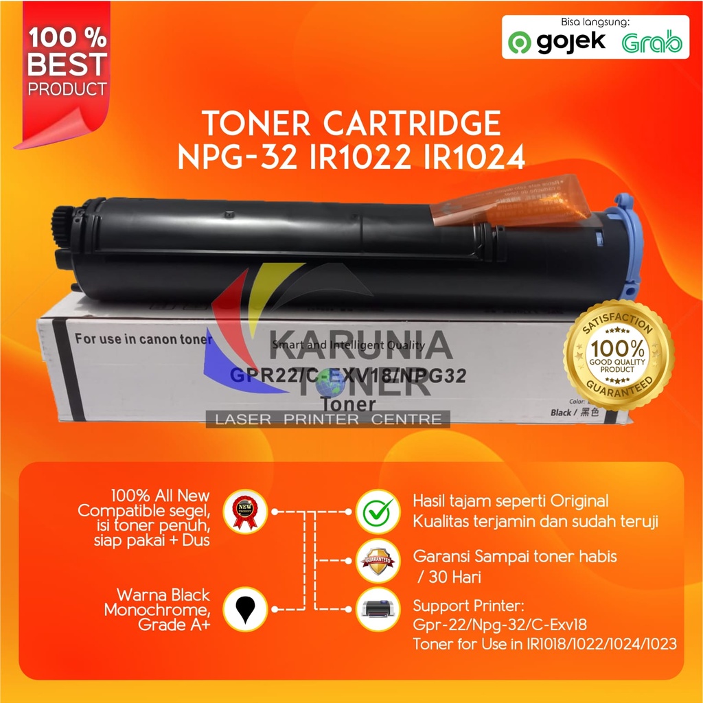 Cartridge Compatible NPG 32 GPR 22 IR1018 IR1022 IR1024 1018 1022 1024