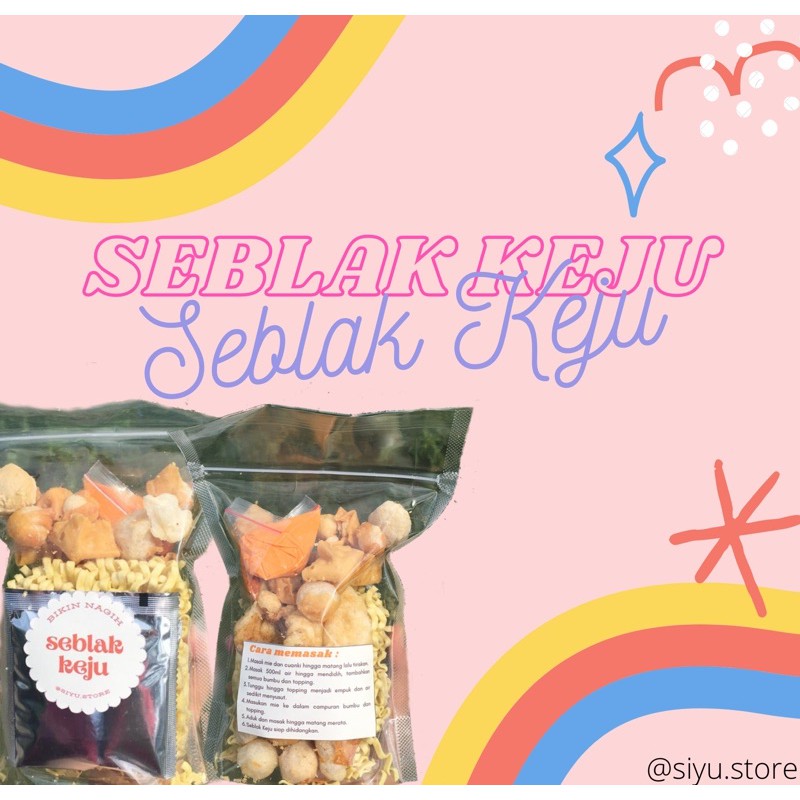 

Seblak Keju Mie Cuanki Cheese TERENAK TERMURAH | SIYUSTORE