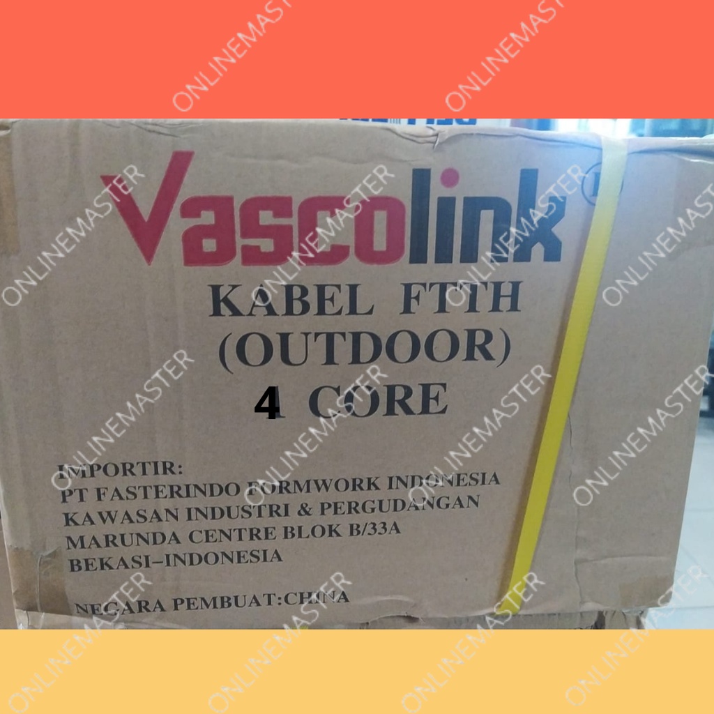 vascolink Kabel FO 4core 3sling 1Km