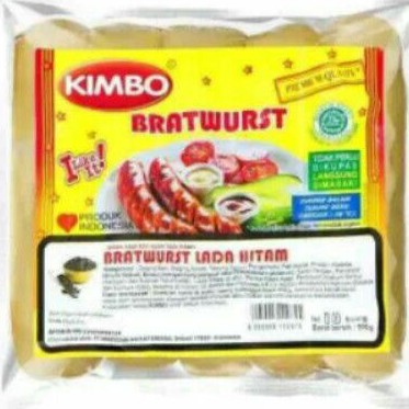 

Kimbo Sosis Bratwurst Lada Hitam