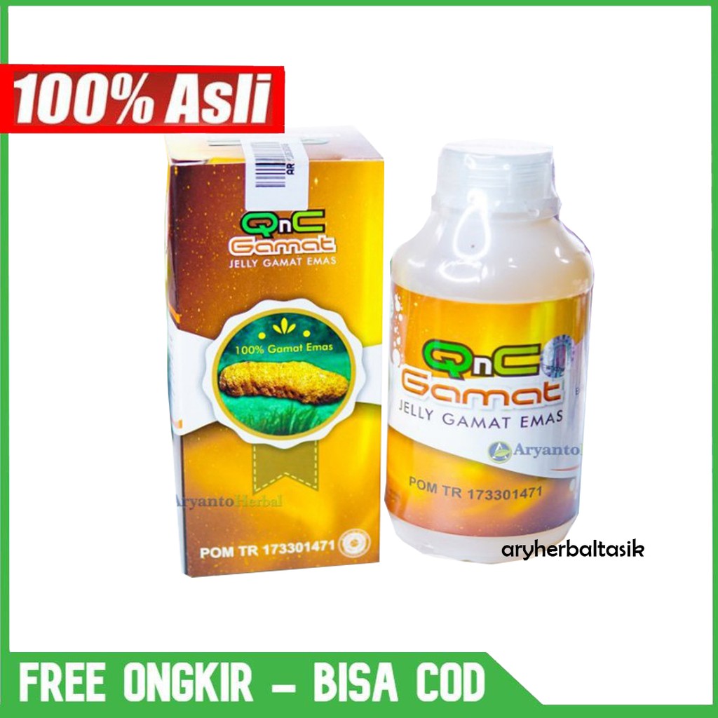 Qnc Jelly Gamat Obat Herbal Magh Asam Lambung Maag Radang Lambung Luka Radang Usus Luka Nyeri Indonesia