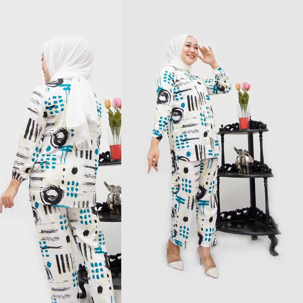 ZAHRA - Setelan Wanita MULAN SET Tie dye