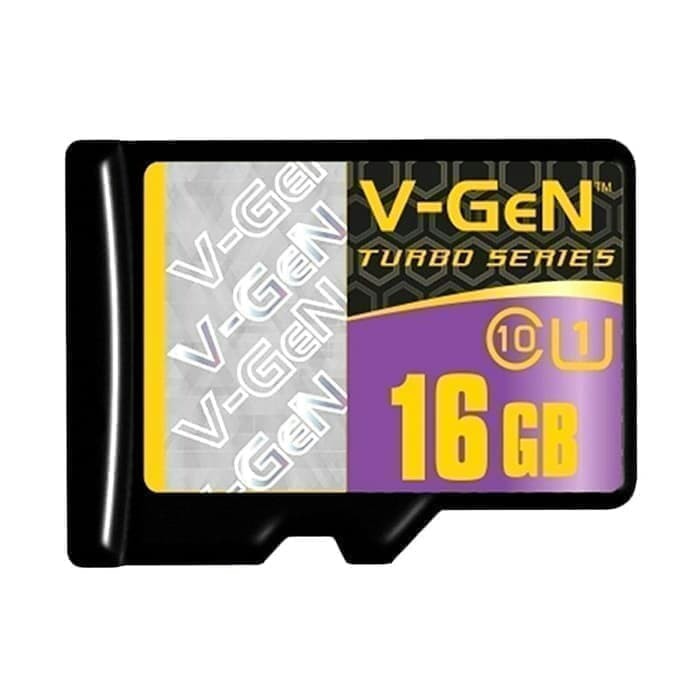 MEMORY V-GEN TURBO 16GB CLASS 10 - MMC - SD CARD - TURBO SERIES - MEMORI MURAH BANGET