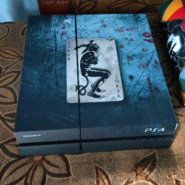 Garskin/stiker buat ps4 fat motif bisa custom via chat
