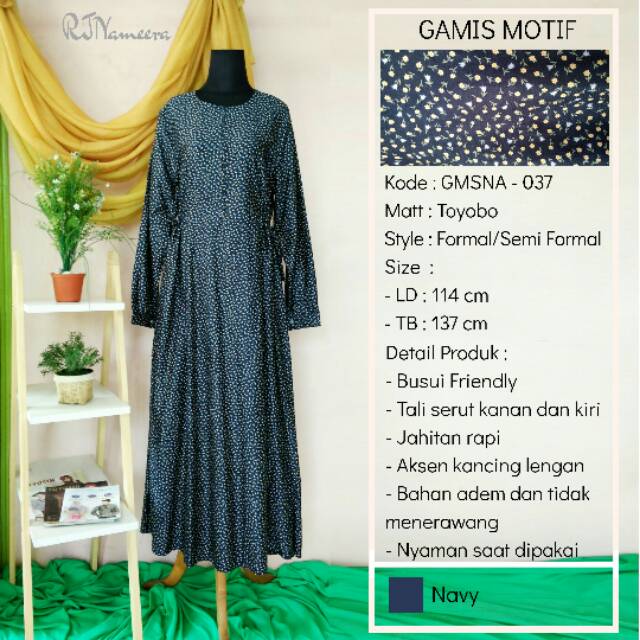 GAMIS TOYOBO MOTIF