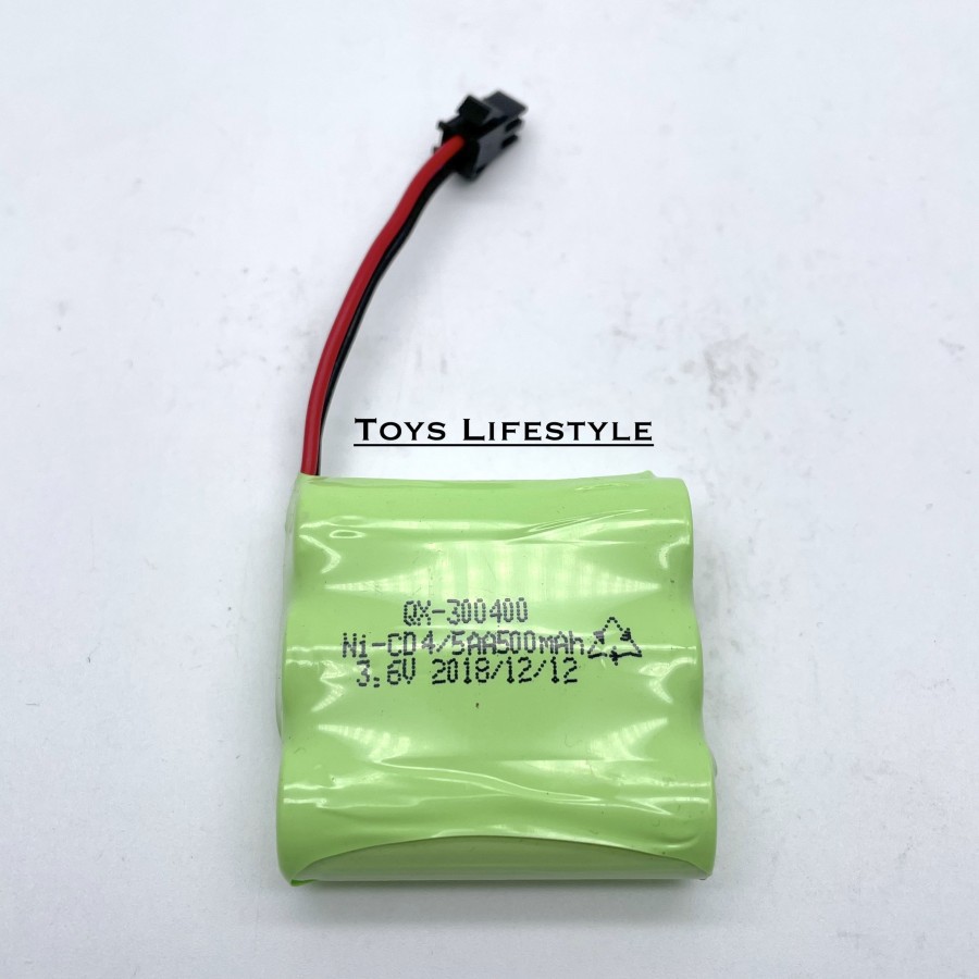 Baterai Battery Charge Remote Control R/C 3.6V 500 mAh dgn Connector