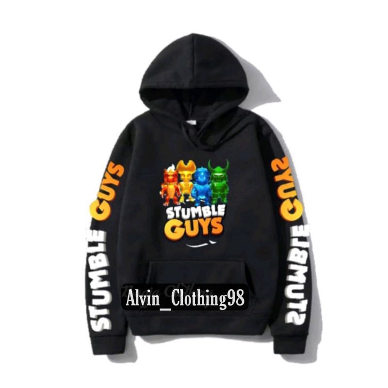Hoodie Anak Laki Laki Stumble Guys Game Anak Laki Perempuan | Hodie Stumble Guys