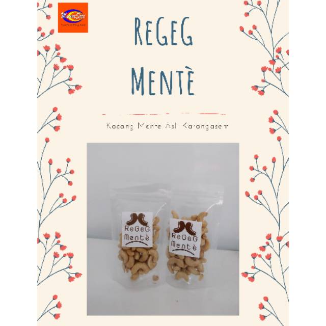 

Kacang mete regeg mente