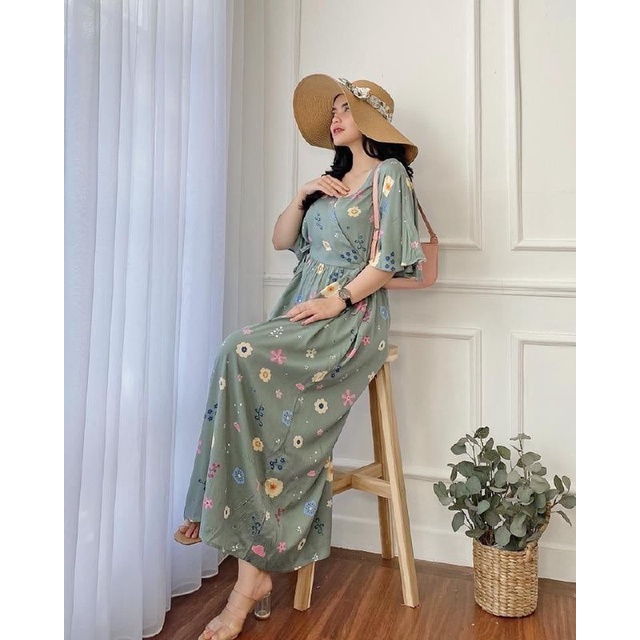 KAREEN DRESS HD.ID - DASTER KIMONO RAYON MURAH PANJANG SEMATA KAKI