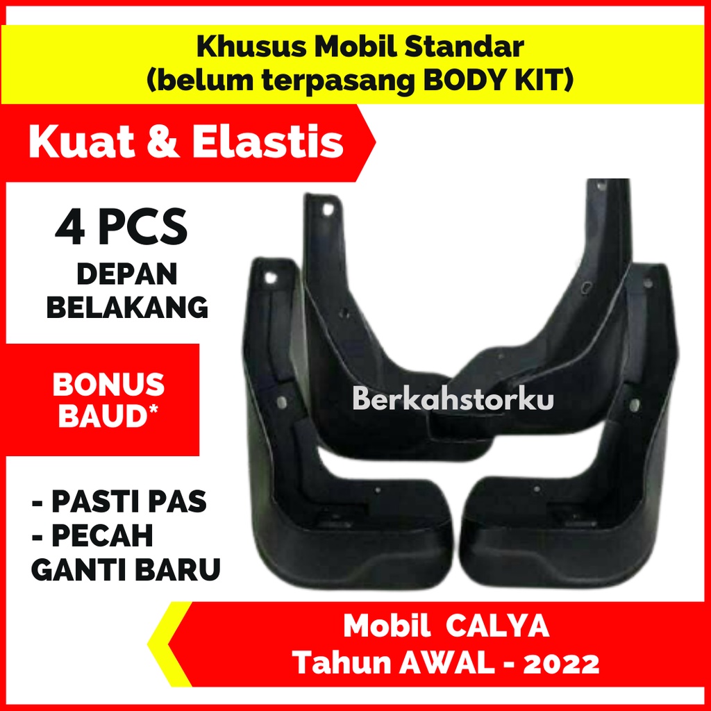 Mudguard Mobil Karpet Lumpur Calya Sigra Kualitas Premium Avanza Xenia Kijang Grand Max Agya Ayla