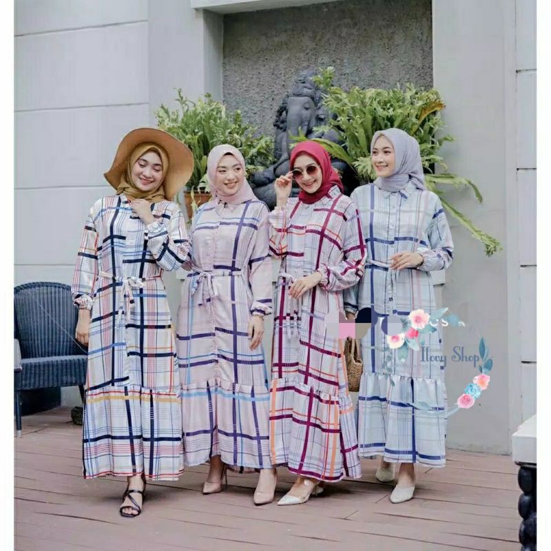 Amody Maxi Dress / Midi / Gamis Muslim Maxmara Lux