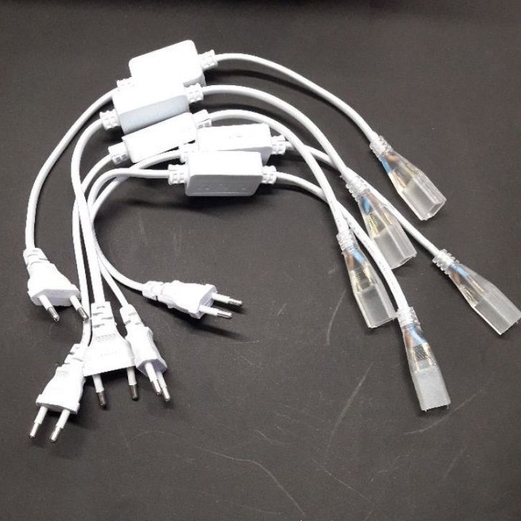 soket lampu led strip ac 220v 5050