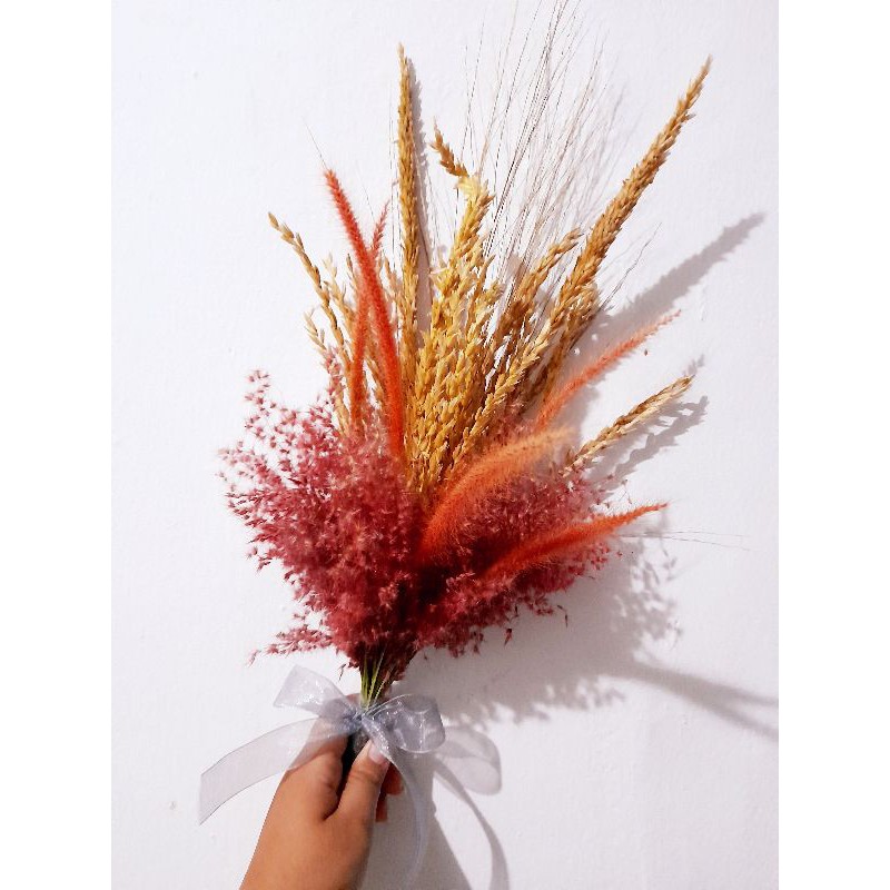 buket bunga kering/dried flower/dried flower handbouquet/bunga aesthetic