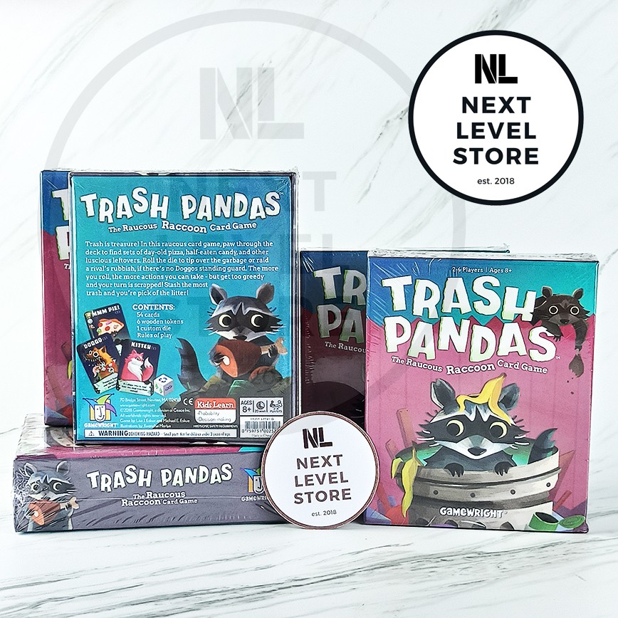 Trash Pandas Board Games Card Game Panda NEW READY Stock