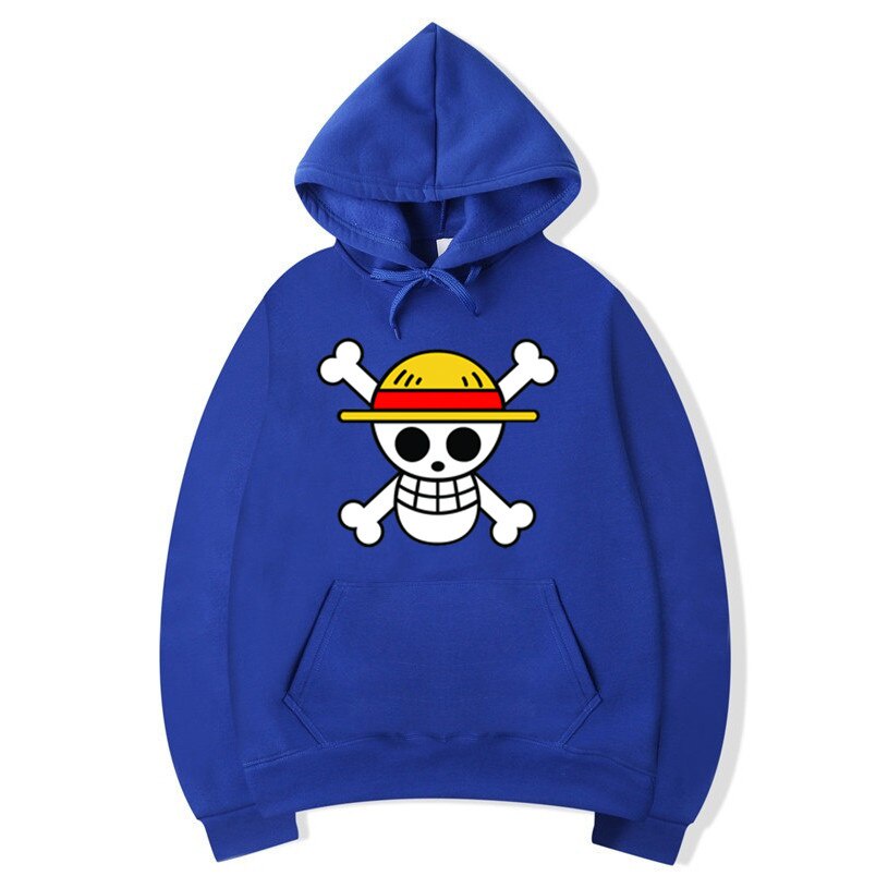 Jumper Hoodie One Piece Big Logo II Sweater hoode One Piece Print Logo Depan Besar ( Pria &amp; Wanita )