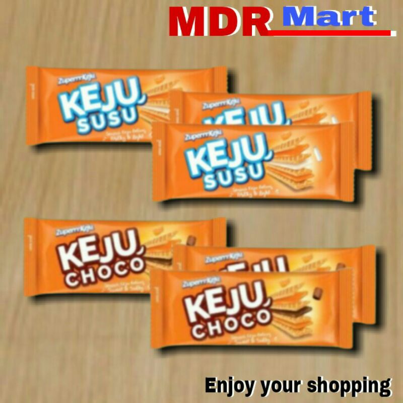 

ZUPERRR/NABATI wafer keju/coklat 5 pcs