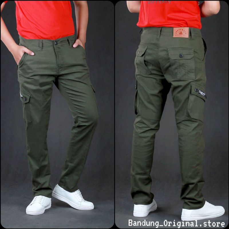 Celana Panjang Cargo Pria Premium Termurah / Celana Joger Casual Gunung Original