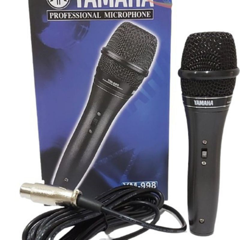 Mikrofon Kabel YAMAHA YM 998 MICROPHONE YAMAHA YM 998 MIK YAMAHA PROFESIONAL