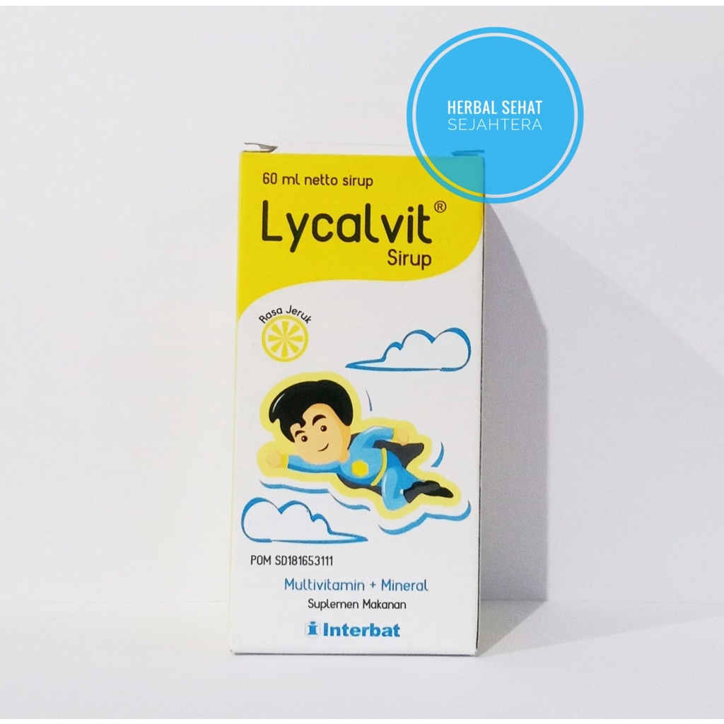 LYCALVIT Sirup 60 ML / Vitamin